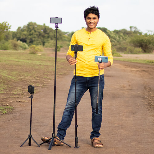 Shrikant Gondhali Selfie Sticks